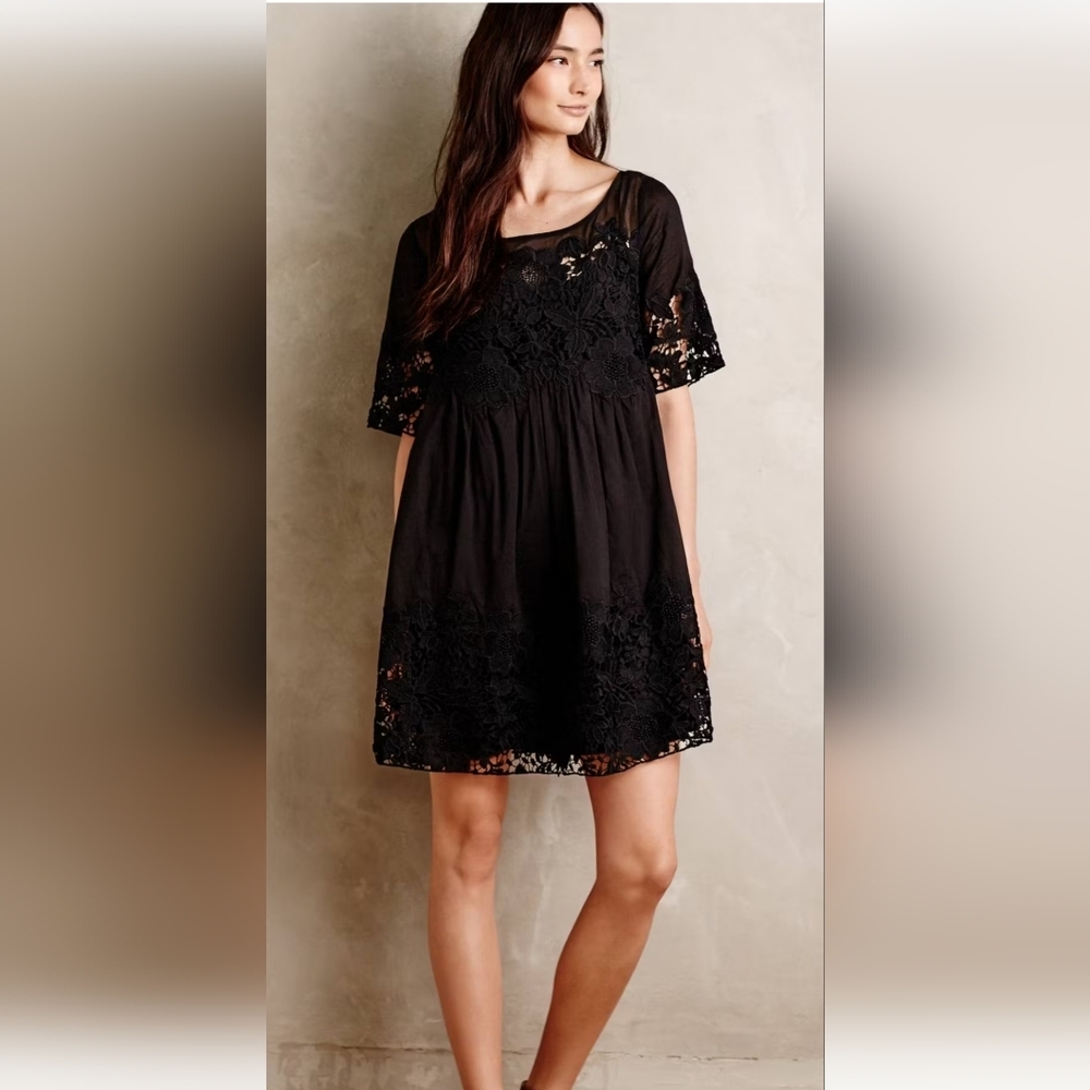 Anthropologie Holding Horses Magnolia Lace Dress NWOT Size 4